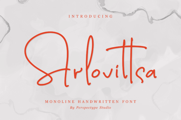 Arlovittsa: A Handwritten Font for Editorial Design