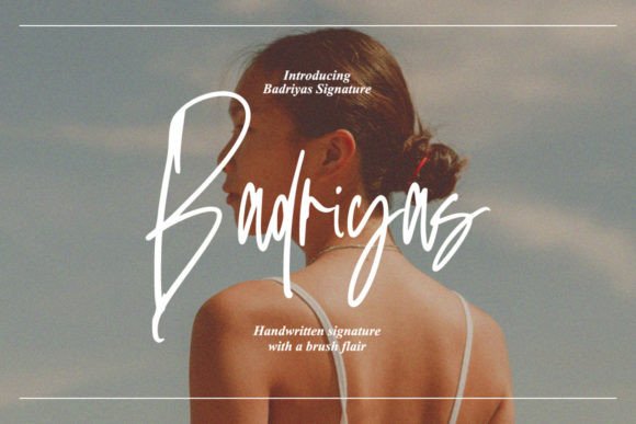 Badriyas: A Stylish Script Font