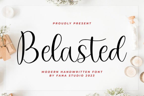 Belasted: The Script Font That Elevates Your Campaign Visuals