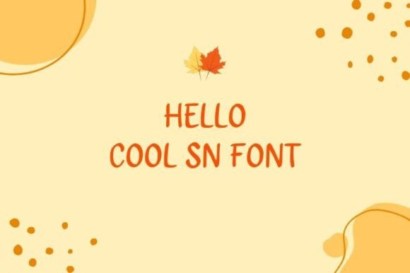 Cool Sn Review: A Fresh Handwritten Font for Branding