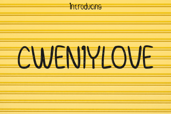 Cweniylove: A Font That Elevates Your Brand