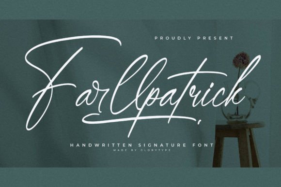 Farllpatrick: A Handwritten Font for Impact