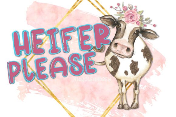 Heifer Please Font: Handwritten Style for Digital Marketing