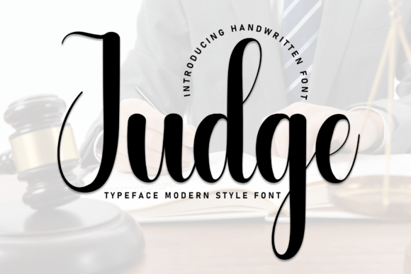 Judge: A Sweet Handwritten Font