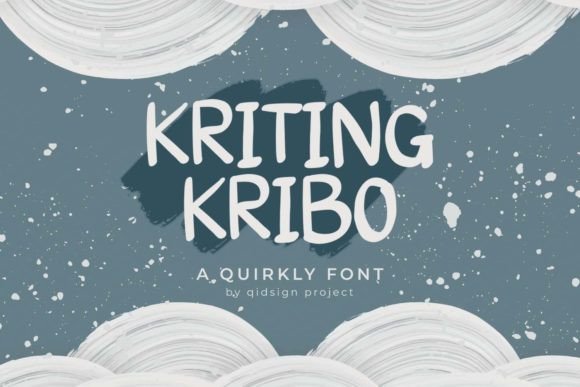 Kriting Kribo: A Playful Font for Campaign Design