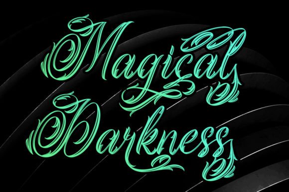 Magical Darkness Font for Web Design