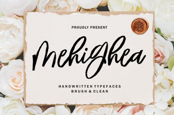 Mehighea Font: The Perfect Handwritten Typeface for Crafters