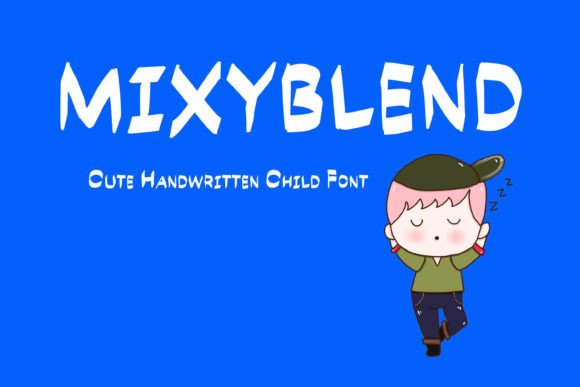 Mixyblend: A Playful Script Font for Joyful Branding