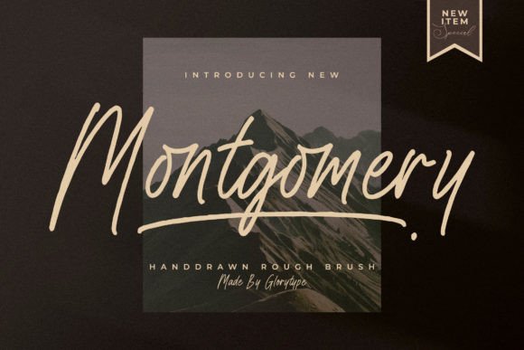 Montgomery: A Hand-Drawn Font for Web Design