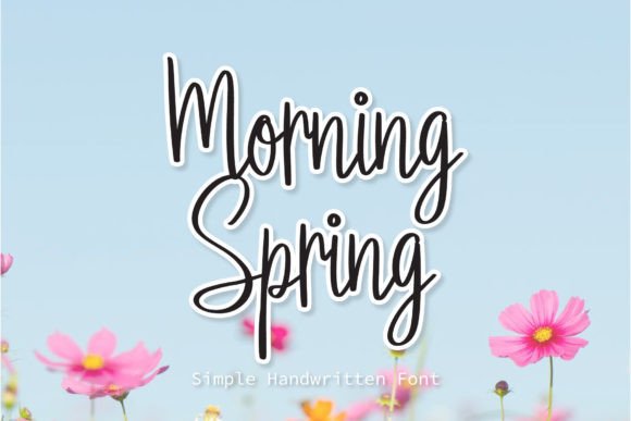 Morning Spring Font Review