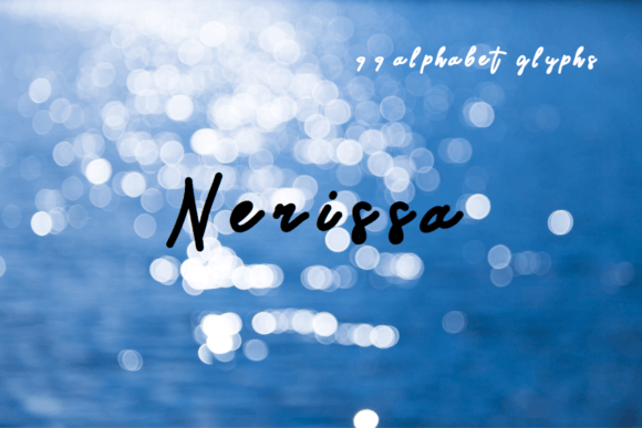 Nerissa: A Playful Script Font
