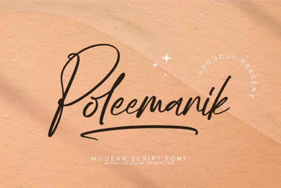 Poleemanik: The Script Font That Elevates Campaign Visuals