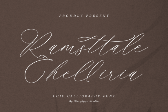 Ramsttale Chelliria: The Premium Script Font for Modern Brands