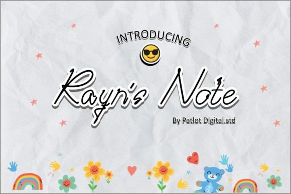 Rayn s Note: The Playful Script Font for Makers
