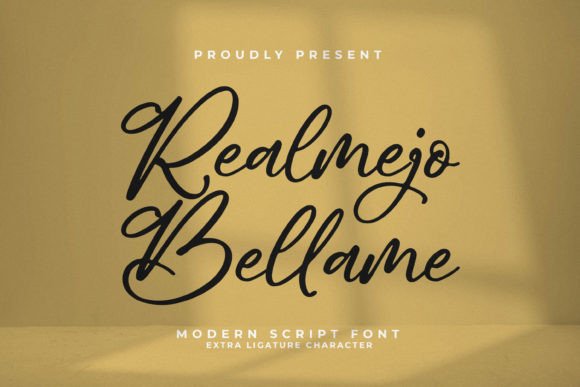 Realmejo Bellame: The Handwritten Font for Scroll-Stopping Branding