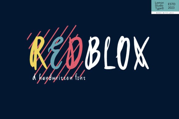Redblox: A Font That Adds Magic to Your Brand