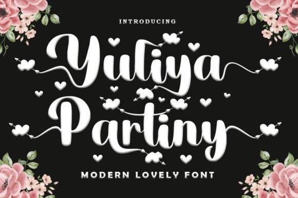 Script Font for Editorial Design