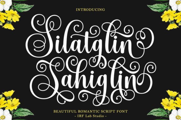 Silatglin Sahiglin: A Charming Script Font for Campaigns