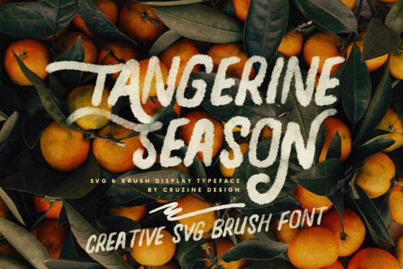 Tangerine Season Font: A Playful Typeface for Creative Projects