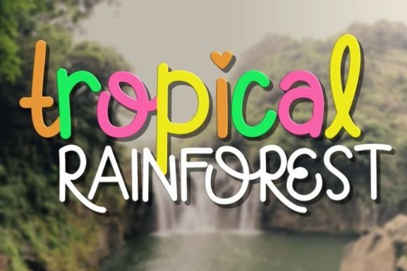 Tropical Rainforest Font Review