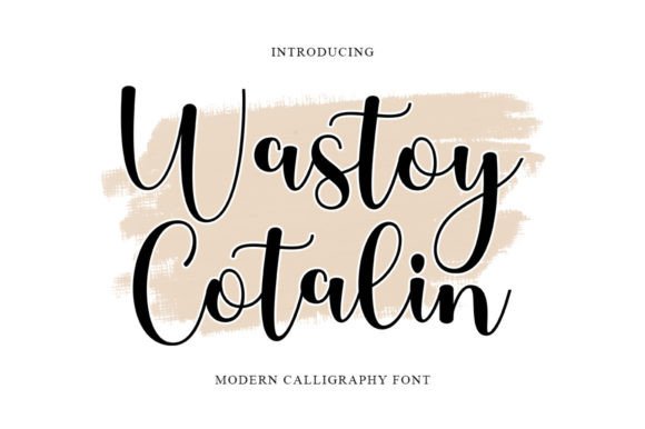 Wastoy Cotalin Font Review